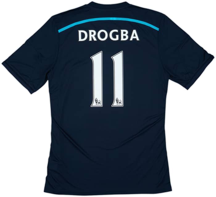 2014-15 Chelsea Player Issue Third Shirt Drogba #11 (L)