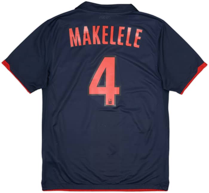 2010-11 Paris Saint-Germain Away Shirt Makelele #4 - 6/10 - (M)