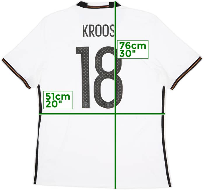 2015-16 Germany Home Shirt Kroos #18 (L)