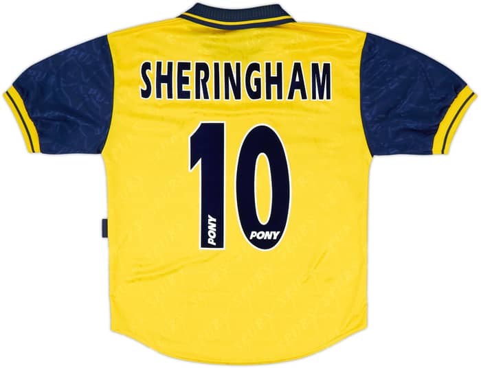 1995-97 Tottenham Third Shirt Sheringham #10 - 8/10 - (S)