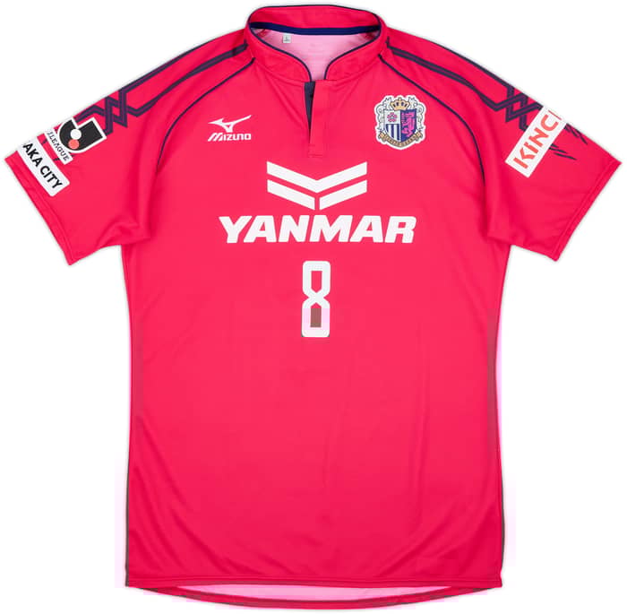 2014-15 Cerezo Osaka Home Shirt Kakitani #8 - 4/10 - (M/L)
