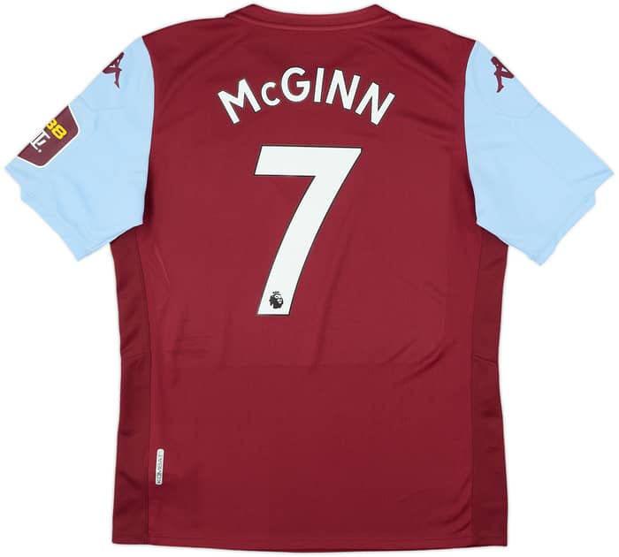 2019-20 Aston Villa Home Shirt McGinn #7 - 7/10 - (L)