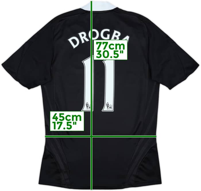 2008-09 Chelsea Away Shirt Drogba #11 - 8/10 - (S)