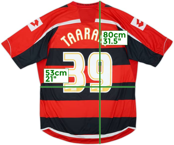 Camiseta de visitante del QPR 2009-10 Taarabt #39 - 7/10 - (XXL)