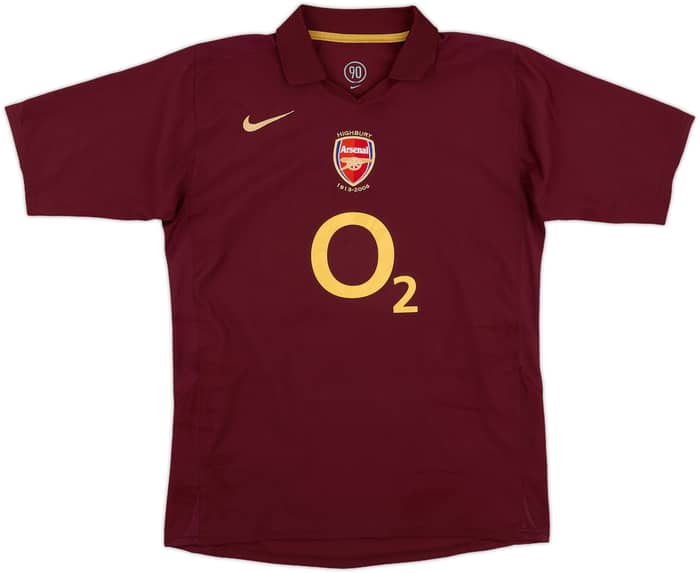 2005-06 Arsenal Home Shirt Henry #14 - 8/10 - (S)