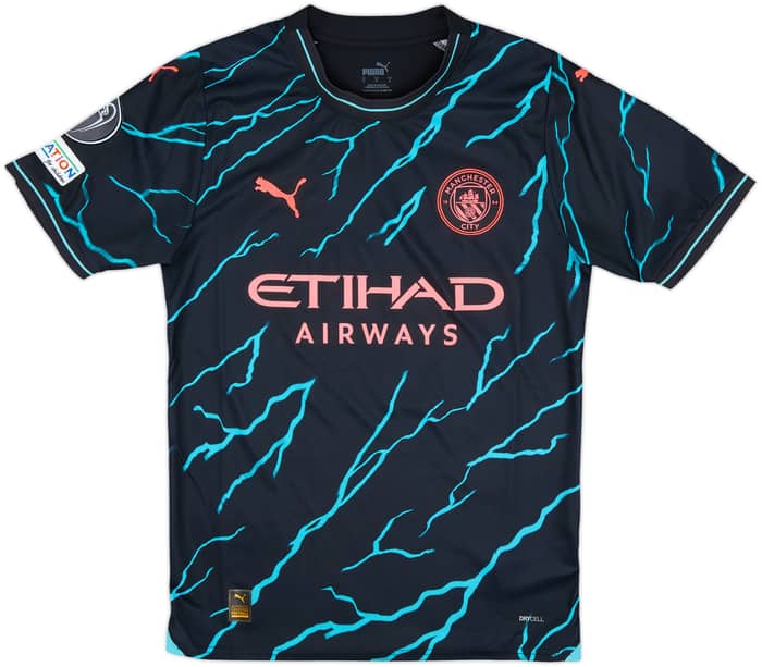 2023-24 Manchester City Third Shirt De Bruyne #17 - 8/10 - (S)