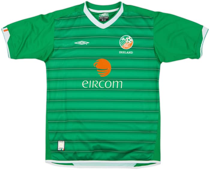 2003-04 Ireland Home Shirt R.Keane #10 - 6/10 - (XL.Boys)