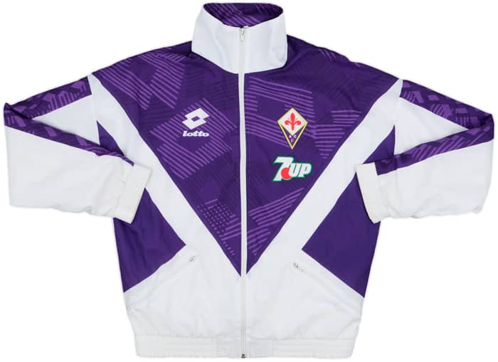 1992-93 Fiorentina Lotto Track Jacket - 8/10 - (XL)