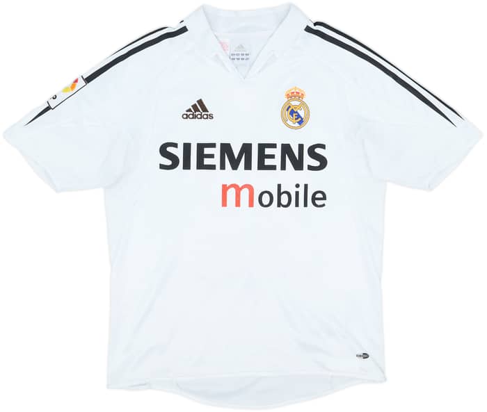 2004-05 Real Madrid Home Shirt Beckham #23 - 7/10 - (L.Boys)