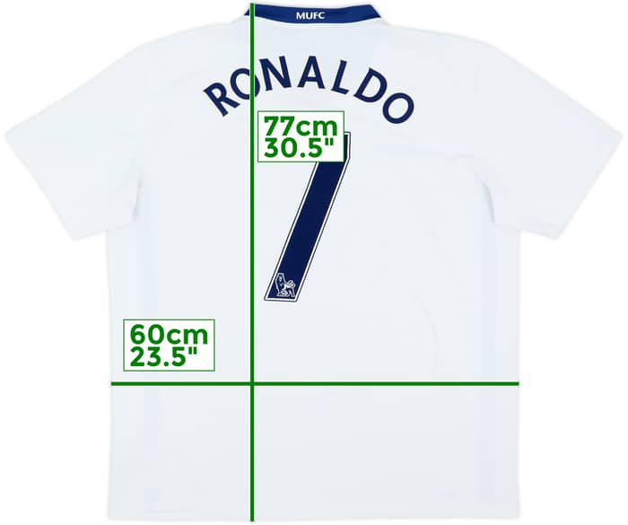 2008-10 Manchester United Away Shirt Ronaldo #7 - 6/10 - (XL)