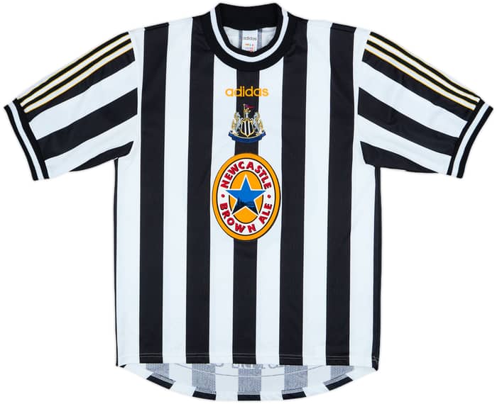 1997-99 Newcastle Home Shirt Shearer #9 - 8/10 - (M)