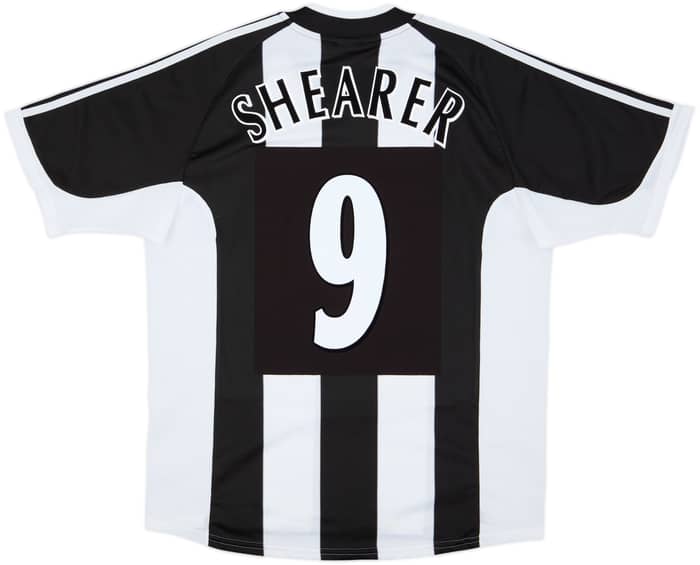 2001-03 Newcastle Home Shirt Shearer #9 - 8/10 - (L)