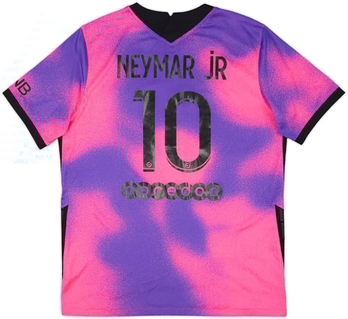 2020-21 Paris Saint-Germain Fourth Shirt Neymar Jr #10 - 8/10 - (L)