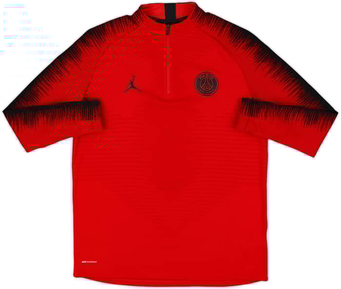 2018-19 Paris Saint-Germain Nike Vaporknit 1/4 Zip Drill Top - 10/10 - (L)