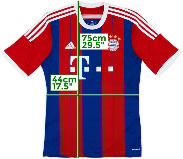 2014-15 Bayern Munich Home Shirt - 5/10 - (M)