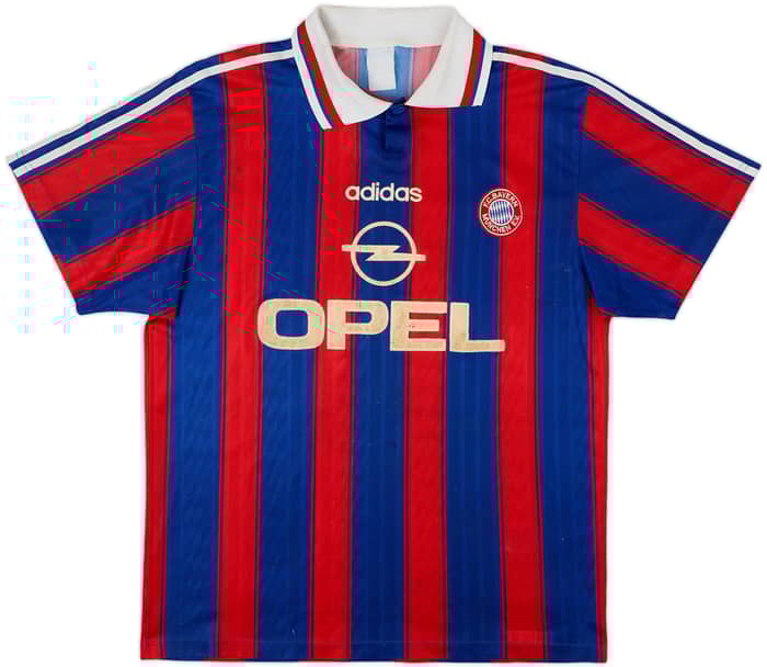 1995-97 Bayern Munich Home Shirt Scholl #7 - 4/10 - (L)