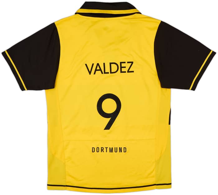 2007-08 Borussia Dortmund Home Shirt Valdez #9 - 6/10 - (L)