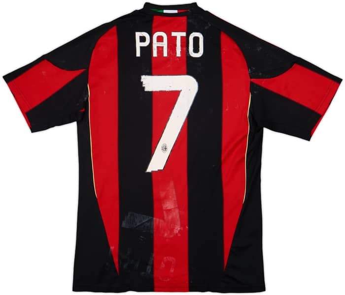 2010-11 AC Milan Home Shirt Pato #7 - 4/10 - (S)