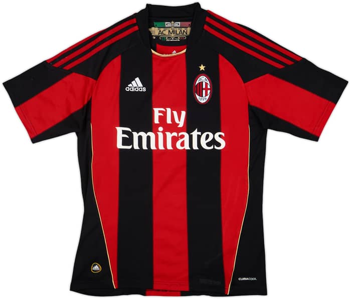 2010-11 AC Milan Home Shirt Pato #7 - 4/10 - (S)