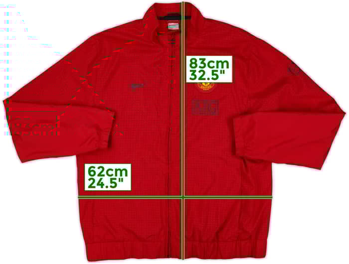 2009-10 Manchester United Nike Track Jacket - 10/10 - (XXL)
