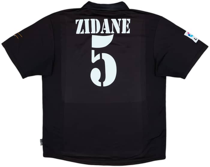 2001 Real Madrid Away Shirt Zidane #5 - 8/10 - (L)