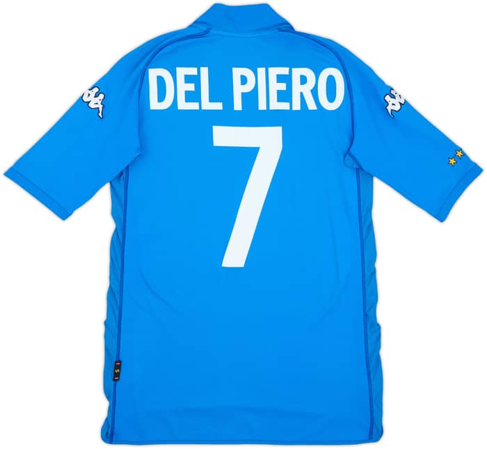 2002 Italy Home Shirt Del Piero #7 - 6/10 - (S)