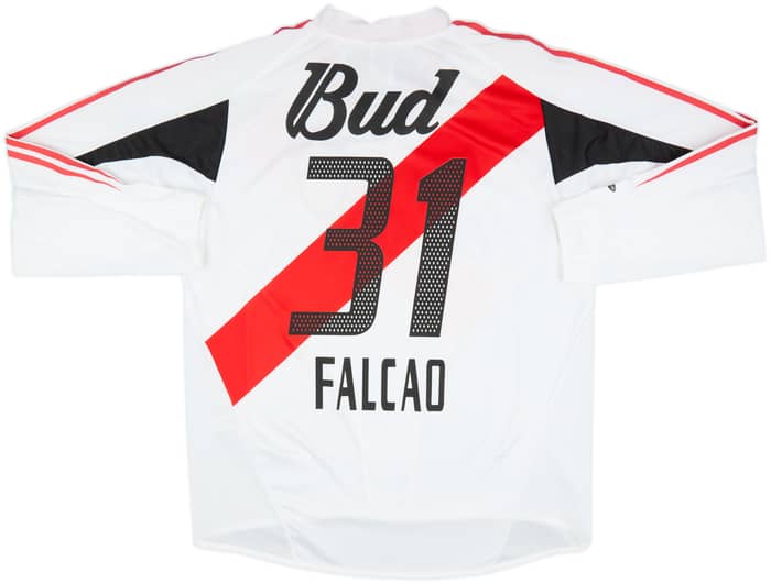 2004-05 River Plate Home L/S Shirt Falcao #31 - 10/10 - (M/L)
