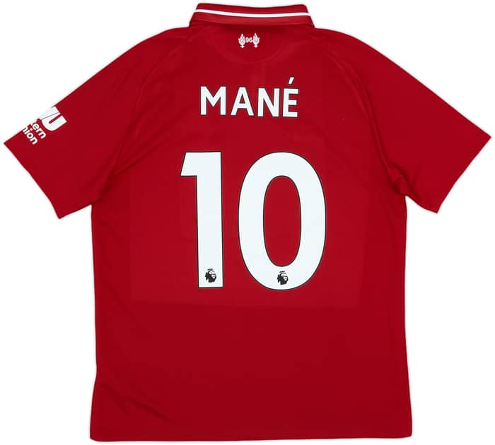 2018-19 Liverpool Home Shirt Mane #10 - 6/10 - (M)