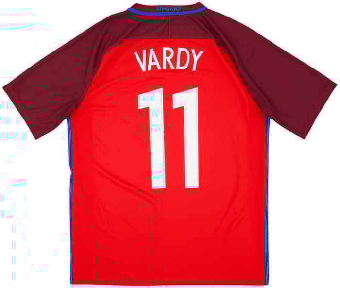 2016-17 England Away Shirt Vardy #11 - 8/10 - (M)