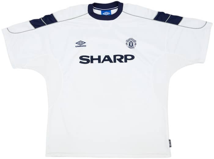 1999-00 Manchester United Third Shirt Beckham #7 - 7/10 - (XXL)