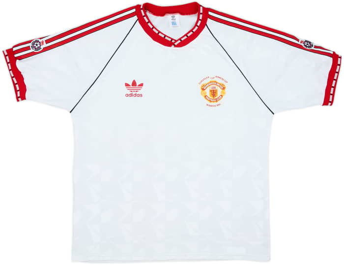 1991 Manchester United ECWC Shirt - 9/10 - (L/XL)