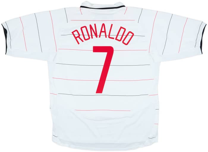 2003-05 Manchester United Third Shirt Ronaldo #7 - 7/10 - (XL)