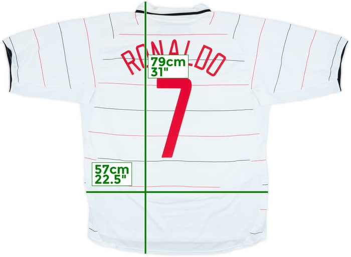 2003-05 Manchester United Third Shirt Ronaldo #7 - 7/10 - (XL)