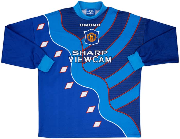 1994-97 Manchester United GK Shirt Schmeichel #1 - 10/10 - (XL)