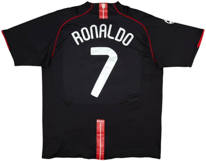 2007-08 Manchester United Away Shirt Ronaldo #7 - 8/10 - (XL)