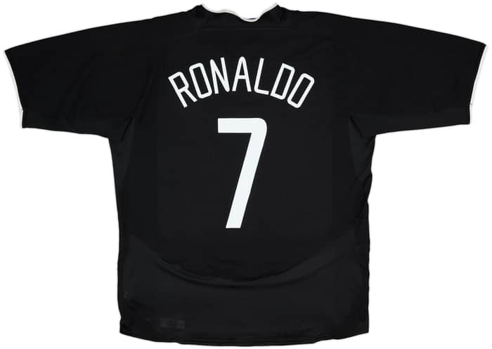 2003-05 Manchester United Away Shirt Ronaldo #7 - 8/10 - (L)