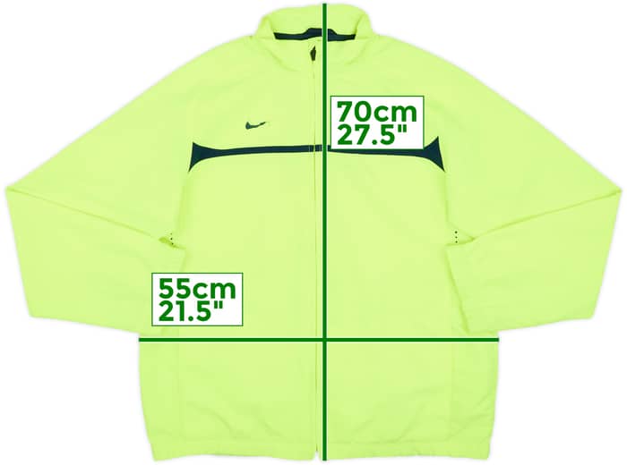 2010-11 Barcelona Nike Track Jacket - 5/10 - (XL.Boys)