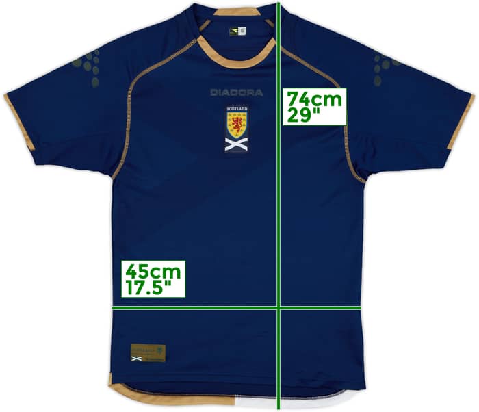 2007-08 Scotland Home Shirt - 4/10 - (S)