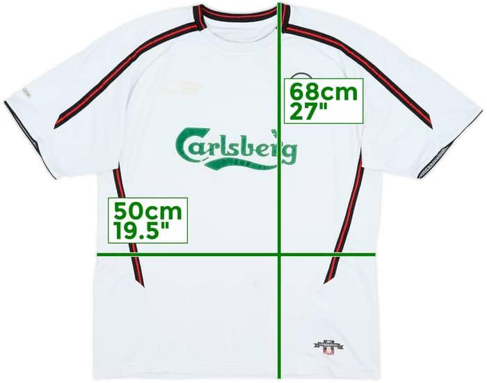 2003-04 Liverpool Away Shirt - 4/10 - (S)