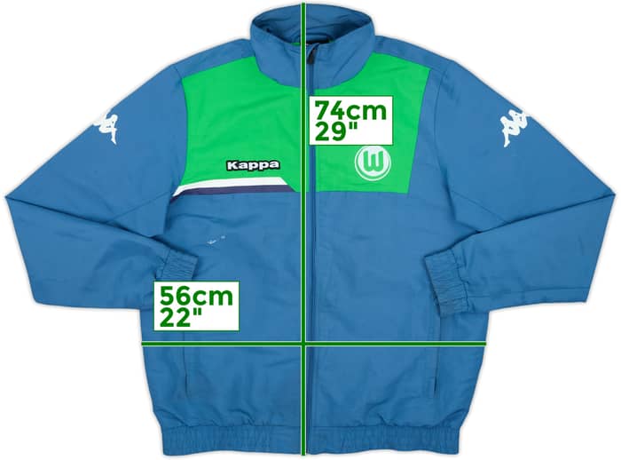 2014-15 Wolfsburg Kappa Track Jacket - 5/10 - (L)