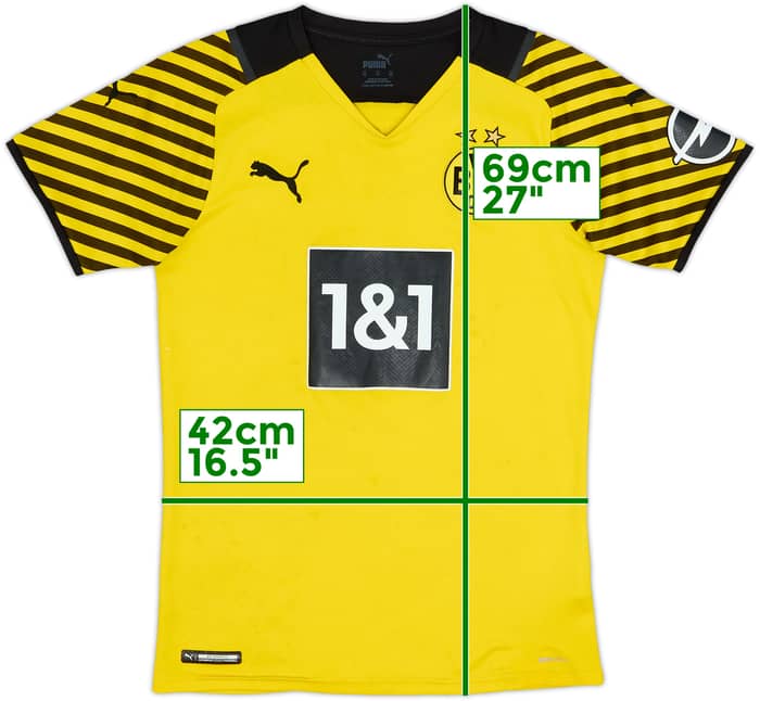2021-22 Borussia Dortmund Home Shirt - 5/10 - (XS)