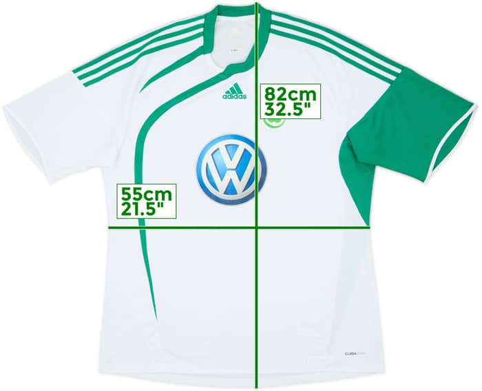 2009-10 Wolfsburg Home Shirt - 7/10 - (XL)