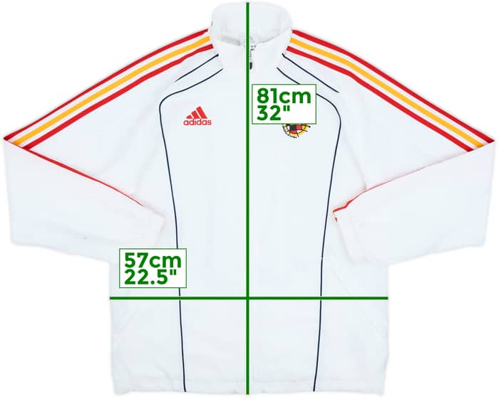 2009-10 Spain adidas Track Jacket - 8/10 - (M/L)