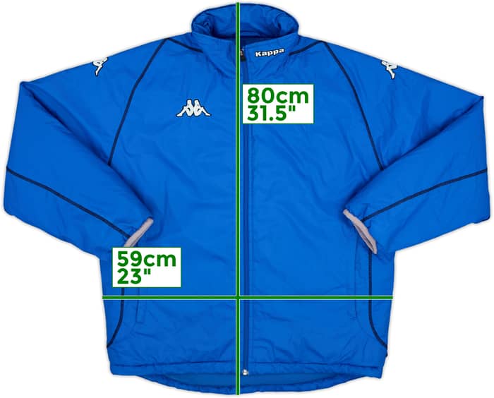 2003-04 Genk Kappa Padded Bench Coat - 8/10 - (S)