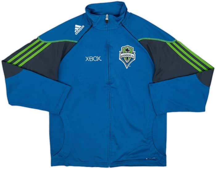 2010-11 Seattle Sounders adidas Track Jacket - 8/10 - (S)