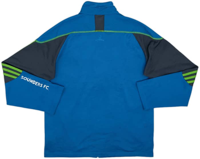 2010-11 Seattle Sounders adidas Track Jacket - 8/10 - (S)