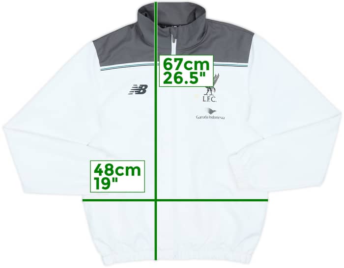2015-16 Liverpool New Balance Track Jacket - 6/10 - (XL.Boys)