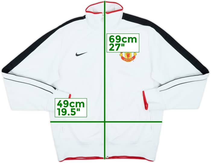 2011-12 Manchester United Nike Track Jacket - 8/10 - (M)