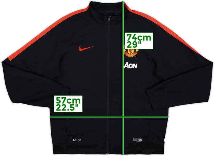2014-15 Manchester United Nike Track Jacket - 7/10 - (L)