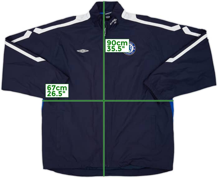 2005-06 Chelsea adidas Track Jacket - 8/10 - (XXL)